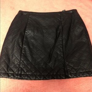 Leather Skirt